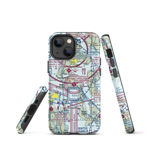 Coupeville Nolf Airport (NRA) VFR Sectional  Tough iPhone Case