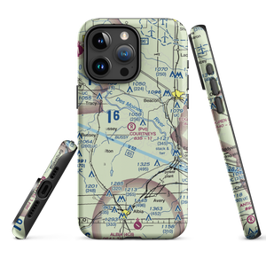 Courtney's Landing Airport (99IA) VFR Sectional  Tough iPhone Case