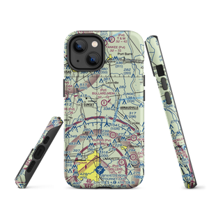 Couvillion Airport (22LS) VFR Sectional  Tough iPhone Case