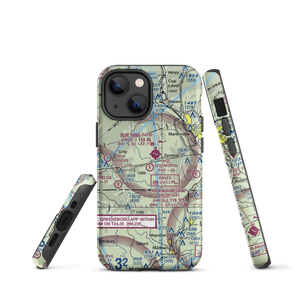 Covington Airport (VA72) VFR Sectional  Tough iPhone Case