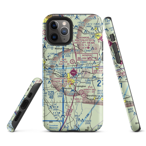 Covington Municipal Airport (CVC) VFR Sectional  Tough iPhone Case