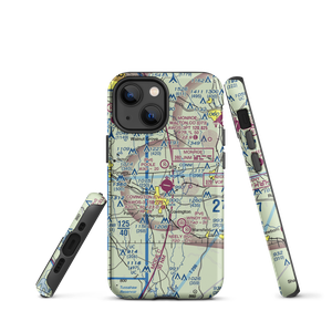 Covington Municipal Airport (CVC) VFR Sectional  Tough iPhone Case