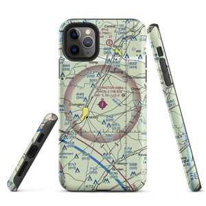 Covington Municipal Airport (M04) VFR Sectional  Tough iPhone Case