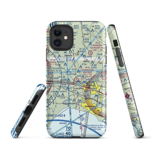 Covington-Vincent Airport (LA87) VFR Sectional  Tough iPhone Case