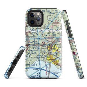 Covington-Vincent Airport (LA87) VFR Sectional  Tough iPhone Case