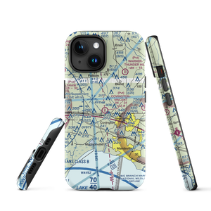 Covington-Vincent Airport (LA87) VFR Sectional  Tough iPhone Case