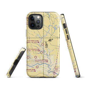 Cow Creek Airport (CW0) VFR Sectional  Tough iPhone Case