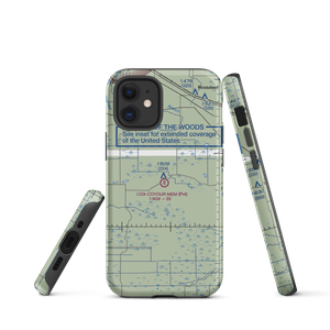Cox-Coyour Meml Air Field (59MN) VFR Sectional  Tough iPhone Case