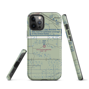 Cox-Coyour Meml Air Field (59MN) VFR Sectional  Tough iPhone Case