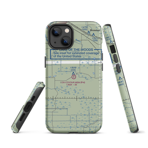 Cox-Coyour Meml Air Field (59MN) VFR Sectional  Tough iPhone Case