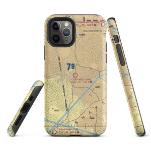 Coxs Well Airport (U48) VFR Sectional  Tough iPhone Case