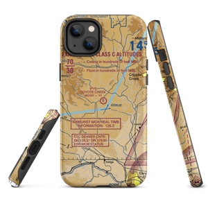 Coyote Creek Ranch Airport (30CO) VFR Sectional  Tough iPhone Case