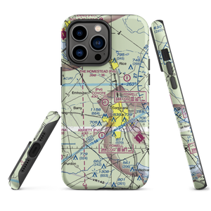 Coyote Field (4XS1) VFR Sectional  Tough iPhone Case