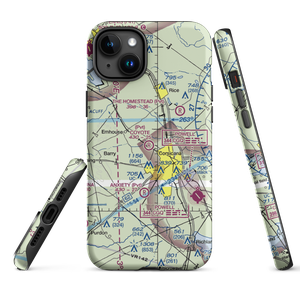 Coyote Field (4XS1) VFR Sectional  Tough iPhone Case