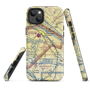 Coyote Run Airport (0ID3) VFR Sectional  Tough iPhone Case