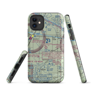 Coyote Run Airport (48OK) VFR Sectional  Tough iPhone Case