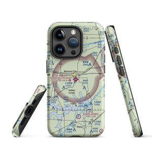 Cpt Ben Smith Airfield - Monroe City Airport (K52) VFR Sectional  Tough iPhone Case