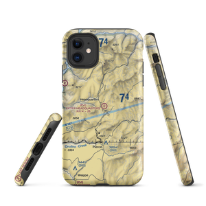 Cptpa Headquarters Airport (ID84) VFR Sectional  Tough iPhone Case