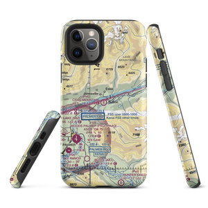 Crag Mountain Airport (52AK) VFR Sectional  Tough iPhone Case
