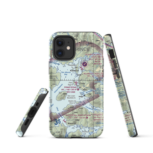 Craig Seaplane Base (CGA) VFR Sectional  Tough iPhone Case