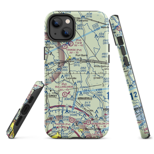 Craig's field (CRAI) VFR Sectional  Tough iPhone Case