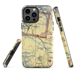 Craigmont Municipal Airport (S89) VFR Sectional  Tough iPhone Case