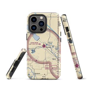 Cram Field (BUB) VFR Sectional  Tough iPhone Case