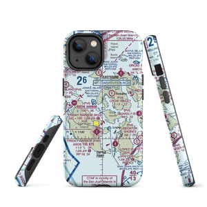 Crane Island Airstrip (CKR) VFR Sectional  Tough iPhone Case