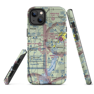 Cranmoor Airstrip (55WI) VFR Sectional  Tough iPhone Case