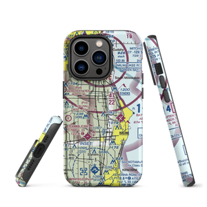 Crash In International Airport (0WI5) VFR Sectional  Tough iPhone Case