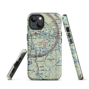 Crazy Horse Airport (12WV) VFR Sectional  Tough iPhone Case