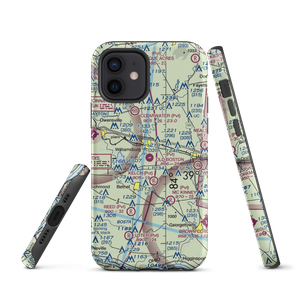 Creager Airport (3OH7) VFR Sectional  Tough iPhone Case