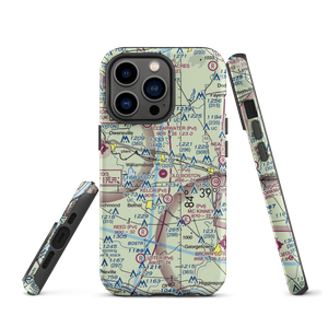 Creager Airport (3OH7) VFR Sectional  Tough iPhone Case