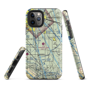 Creekside Airport (5CL8) VFR Sectional  Tough iPhone Case