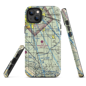 Creekside Airport (5CL8) VFR Sectional  Tough iPhone Case