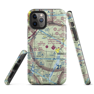 Creekside Airport (D67) VFR Sectional  Tough iPhone Case