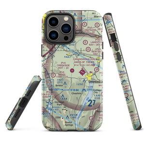 Creekside Airport (D67) VFR Sectional  Tough iPhone Case