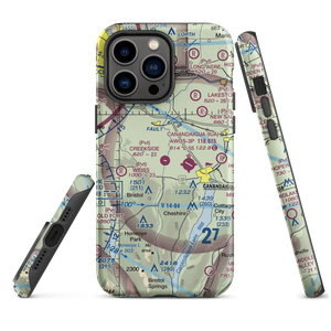 Creekside Airport (D67) VFR Sectional  Tough iPhone Case