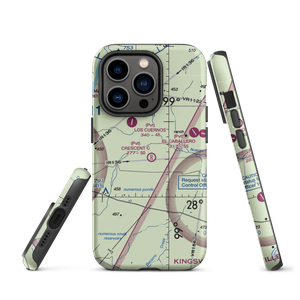 Crescent C Ranch Airport (TX79) VFR Sectional  Tough iPhone Case