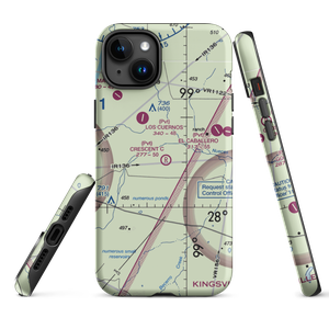 Crescent C Ranch Airport (TX79) VFR Sectional  Tough iPhone Case