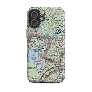 Crescent Lake Seaplane Base (ME01) VFR Sectional  Tough iPhone Case