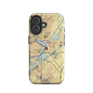 Crescent Lake State Airport (5S2) VFR Sectional  Tough iPhone Case