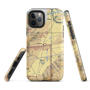 Crescent Valley Airport (U74) VFR Sectional  Tough iPhone Case