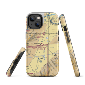 Crescent Valley Airport (U74) VFR Sectional  Tough iPhone Case