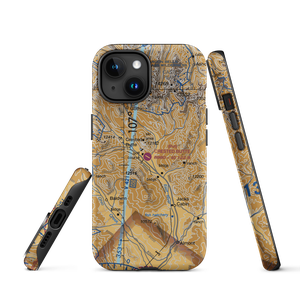 Crested Butte Airpark (0CO2) VFR Sectional  Tough iPhone Case