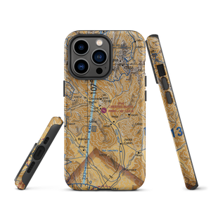 Crested Butte Airpark (0CO2) VFR Sectional  Tough iPhone Case