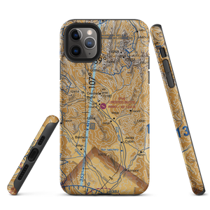 Crested Butte Airpark (CSE) VFR Sectional  Tough iPhone Case