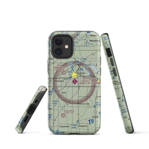 Creston Municipal Airport (CSQ) VFR Sectional  Tough iPhone Case