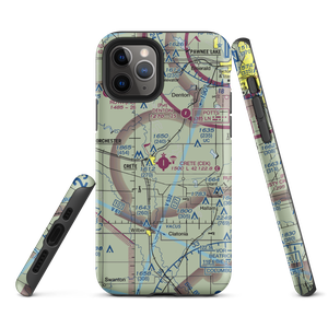 Crete Municipal Airport (CEK) VFR Sectional  Tough iPhone Case