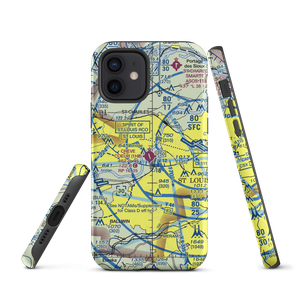 Creve Coeur Airport (1H0) VFR Sectional  Tough iPhone Case